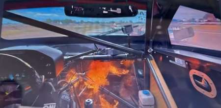 TN APAT: ¡Impactante! Así fue el momento en el que se incendió el Peugeot de Calderón