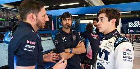 F1: el análisis de Colapinto y su ingeniero durante la FP1 del GP de Abu Dhabi