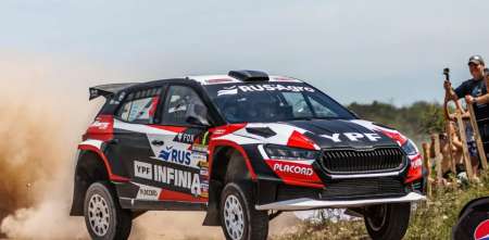 Rally Argentino: Federico Villagra comienza como líder en Mina Clavero