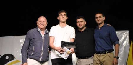 Emiliano Stang fue distinguido como deportista del año en Crespo, Entre Rios