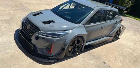 TC2000: la Nissan Kicks está lista para salir a pista y se presentará en Junín