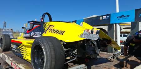 Fórmula Nacional: durísimo accidente durante la clasificación en Junín