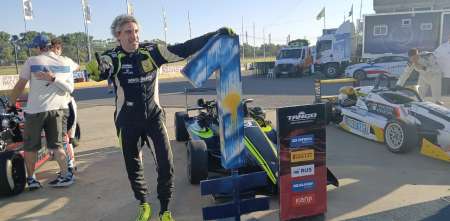 Fórmula Nacional: "Chuck" se impuso con oficio en la primera carrera de la novena fecha en Junín