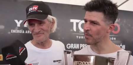 Así vivió el papá de Matías Rossi la consagración de su hijo en el TC2000