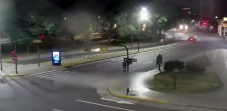 VIDEO: ¿Cómo fue el choque del taxista borracho en San Telmo?