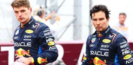 “Checo” Pérez, acido al describir su paso por Red Bull: “ser compañero de Verstappen es el peor trabajo en la F1”