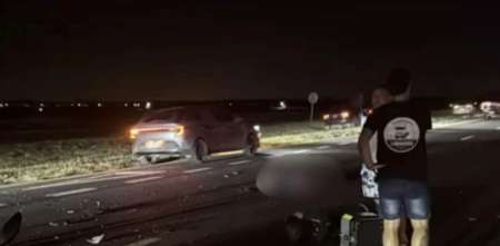 Accidente en la Ruta 2: una mujer falleció y un hombre quedó en estado grave