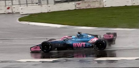 F1: ¡Atención! El nuevo Alpine A526 salió a pista en Silverstone