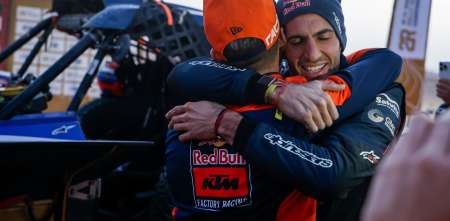 Dakar 2026: el emocionante recibimiento a los hermanos Benavides en Salta