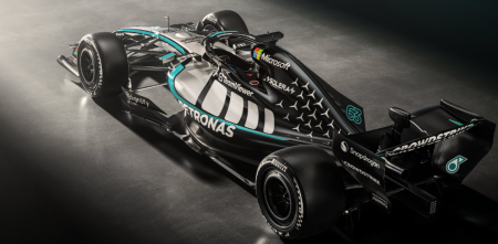 F1: Mercedes presentó en sociedad el W17 que manejarán Russell y Antonelli en el 2026