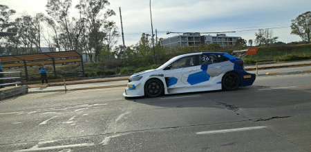 El TC2000 aceleró por primera vez en el nuevo Callejero de Buenos Aires
