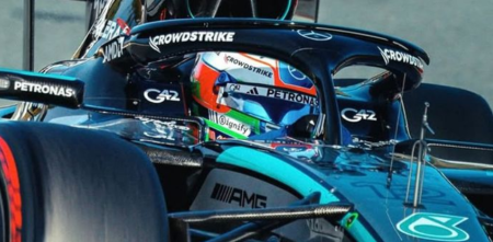 F1: Mercedes vuela en Barcelona con Antonelli y dominó la mañana de test