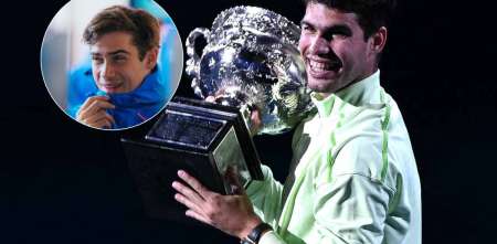 Franco Colapinto elogió a Carlos Alcaraz tras su consagración en el Australian Open