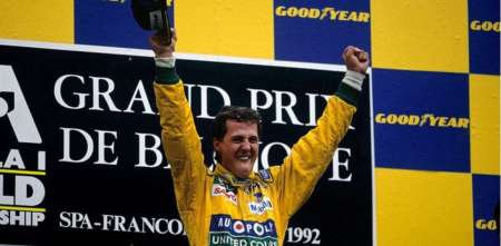 F1: se subastó el Benetton de la primera victoria de Schumacher en una cifra millonaria