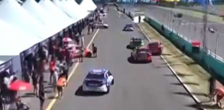 TN APAT: Lambiris y Vicino protagonizaron un encontronazo en boxes cuando salían a clasificar en Paraná