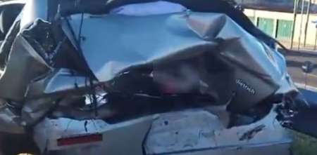 Un auto fue embestido por una camioneta en la General Paz y hubo al menos ocho heridos