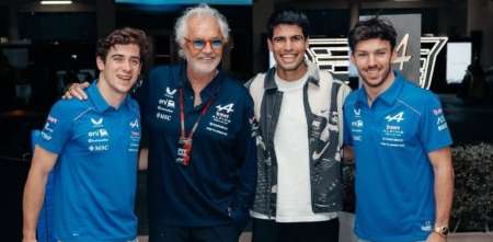 F1: ¡Dos potencias se saludan! El encuentro entre Colapinto y Carlos Alcaraz en Bahréin