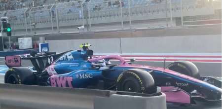 F1: ¡A toda velocidad! Colapinto realizó la simulación del procedimiento de salida en Bahréin