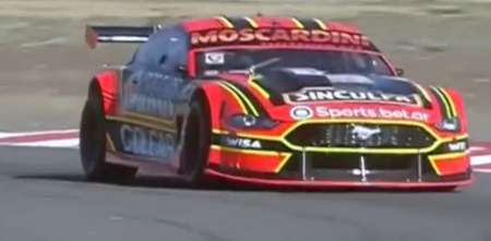 TC: ¡Creelo, Nico! La efusiva reacción de Moscardini al enterarse de su pole position en El Calafate