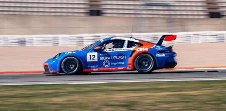 Luciano Martínez transita el comienzo de su 2026 en la Porsche Sprint Challenge Southern Europe