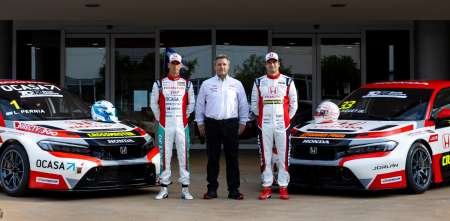TCR South America: Leonel Pernía y Nelson Piquet Jr serán los pilotos del equipo oficial Honda Racing