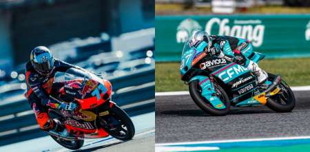 Moto3: ¡Inicio prometedor! Perrone y Morelli consiguieron el pase a Q2 tras la Práctica Clasificatoria en Tailandia