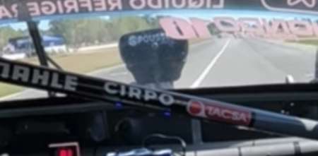 ¡On board! Así fue el fuerte impacto en la final de la Clase A del Procar 4000 desde el Ford de Biondo