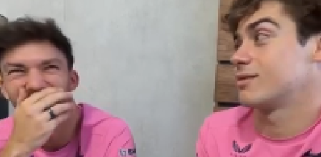 F1: el divertido momento entre Colapinto y Gasly en la previa del GP de Australia