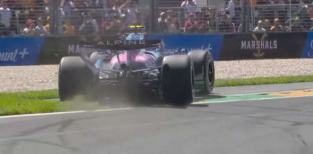 F1: Colapinto se exigió y comentió un leve exceso en la mitad del entrenamiento en Australia