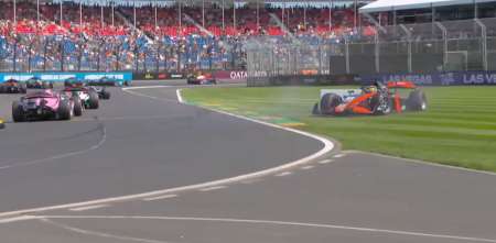 F2: Nicolás Varrone sufrió un traspié en el comienzo del Sprint en el GP de Australia