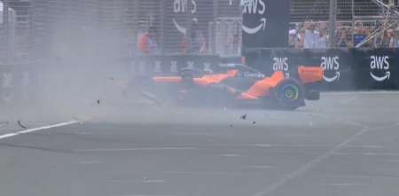 F1: ¡Último momento! Piastri chocó durante la vuelta de reconocimiento y se pierde el GP de Australia