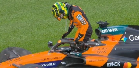 F1: Piastri reveló el motivo de su insólito accidente antes del GP de Australia