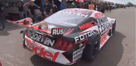 TC: el problema de Werner en su Mustang que lo retrasó en Viedma