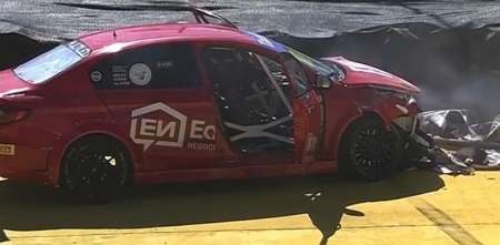 Fiat Competizione: fuerte golpe durante la final en el Callejero de Buenos Aires