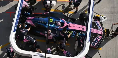 F1: Alpine mejoró y tuvo dos de las detenciones más rápidas del GP de China