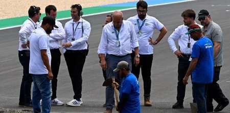 MotoGP: un agujero en la superficie de la pista en Goiania obligó a posponer la actividad hasta nuevo aviso