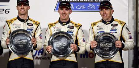 IMSA: Nicolás Varrone se subió al podio en las 12 Horas de Sebring