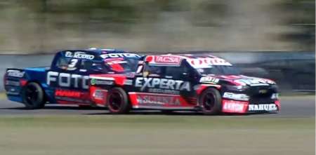 TC Pick Up: la sorprendente lucha entre Werner y Canapino hasta la última vuelta de la segunda fecha en La Plata