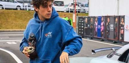 F1: Colapinto llegó al circuito de Suzuka y encontró una sorprendente coincidencia en su box