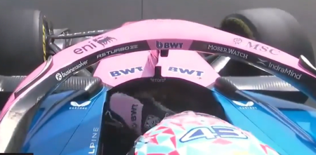 F1: la gran salvada de Colapinto para evitar el trompo en la FP3 del GP de Japón