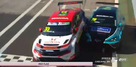 TCR South America: Nelson Piquet Jr. no estará en la definición de Cascavel tras su fuerte accidente