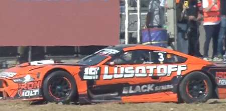 TC: ¡Golpe de escena! Lambiris manifestó un problema en su Mustang y abandonó la final en Neuquén