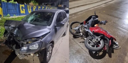 Tragedia en Santa Fe: manejaba borracho, chocó a una moto y mató a dos chicas