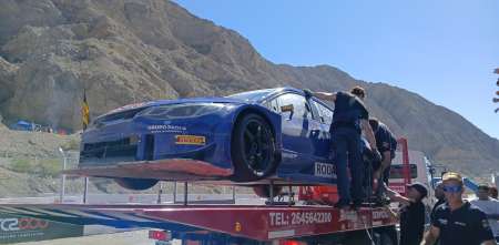 TC2000: fuerte golpe de Franco Riva en El Zonda: "Saliendo de la curva Traverso algo se rompió en el auto"