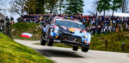 WRC: Thierry Neuville cerró el sábado como líder en el Rally de Croacia