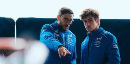 F1: ¡No para! Después de girar en Silverstone, Colapinto volvió a Enstone para subirse al simulador