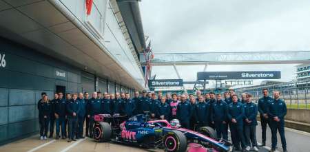 F1: reconocimiento y gratitud: Alpine y una decisión de equipo ejemplar para el filming day en Silverstone