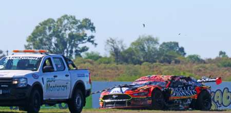 TC: tras el vuelco, Moscardini no estará en el segundo ensayo y saldrá directo a clasificar