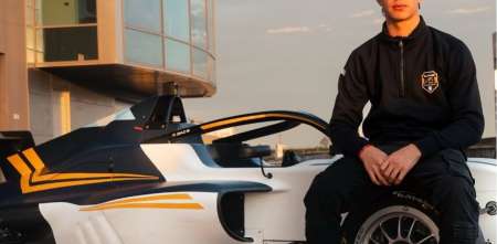 F4 Italiana: Federico Díaz Quaglia: "Son autos con poca carga aerodinámica que tenés que hacerlos rotar en medio de la curva"