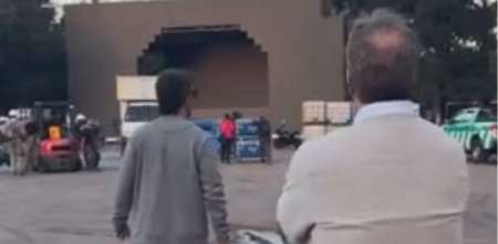 María Catarineu visitó las calles de Buenos Aires en la previa de la exhibición que hará Colapinto